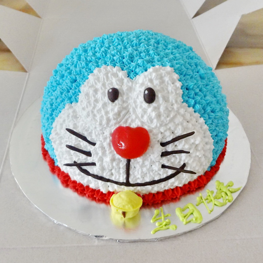 Fresh Cream Cake 26 Doreamon Birthday Cake
