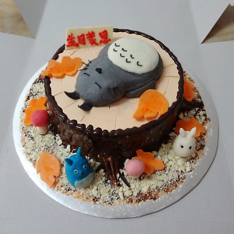 Fresh Cream Cake 58 Totoro 3D Cake