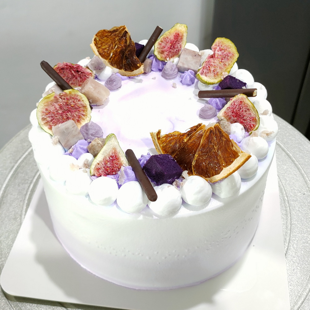 Fresh Cream Cake 7 Yam Birthday Cake