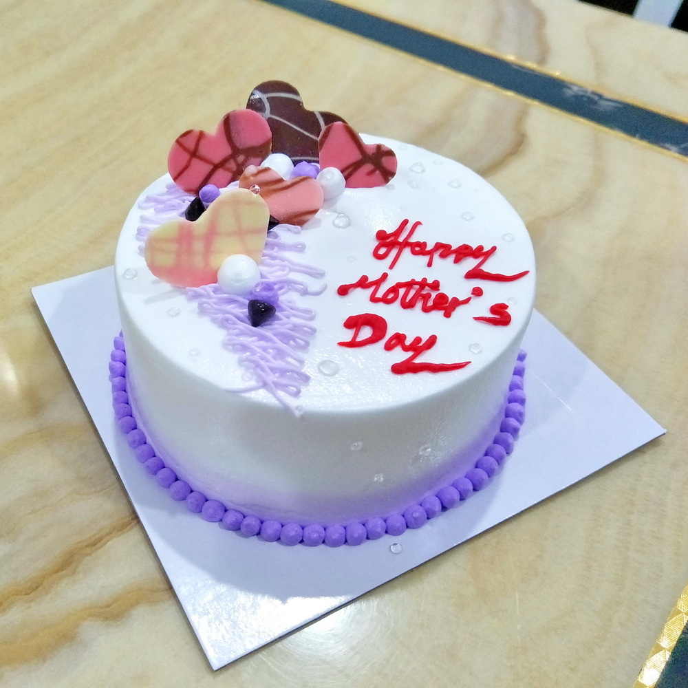 Fresh Cream Cake 9 Mother's Day Cake