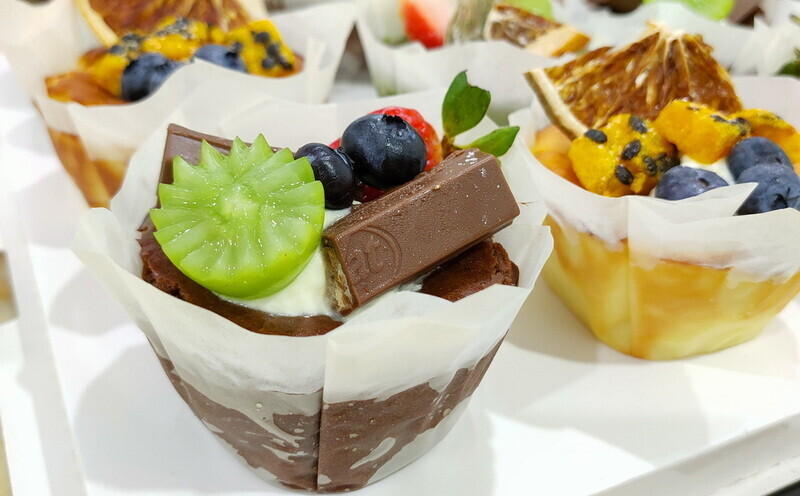 Mini Burnt Cheesecake