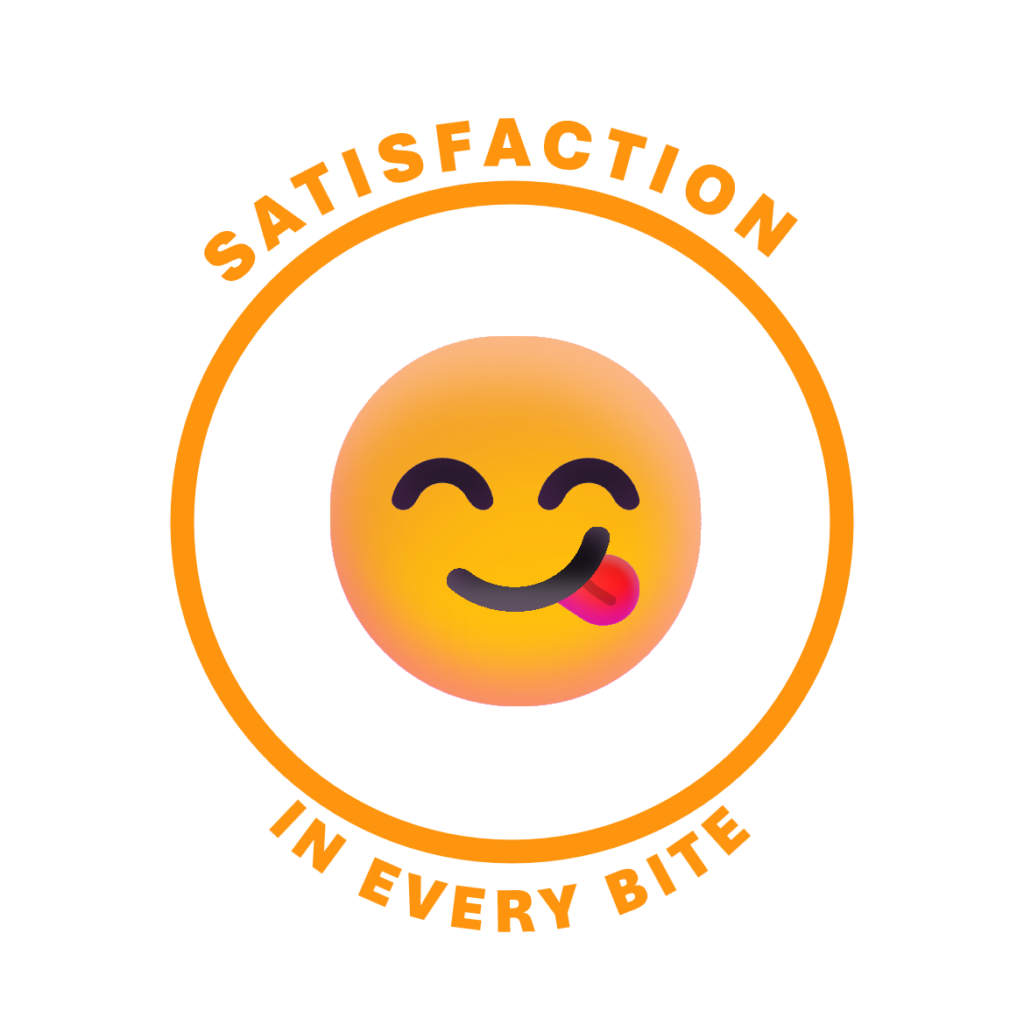 satisfaction in every bite